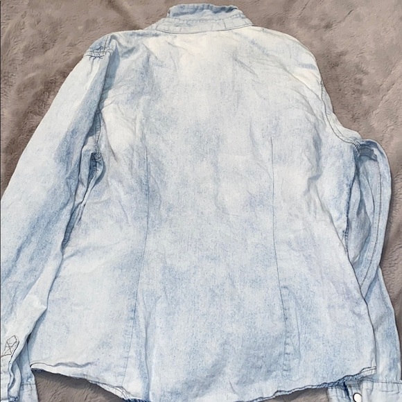 Denim Button Down - Picture 3 of 3